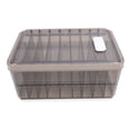 thumbnail image 1 of Wardrobe Clothes Organizer Clothing Compartment Storage Box Foldable Clothing Storage Box Large Size with Lid 9 Grids, 1 of 14