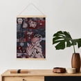 thumbnail image 5 of Anime Poster, Jujutsu Kaisen Poster, Wooden Magnet Suction Frame Hanging Painting, Wall Canvas Art Print for Dorm Bedroom Living Room, 5 of 8