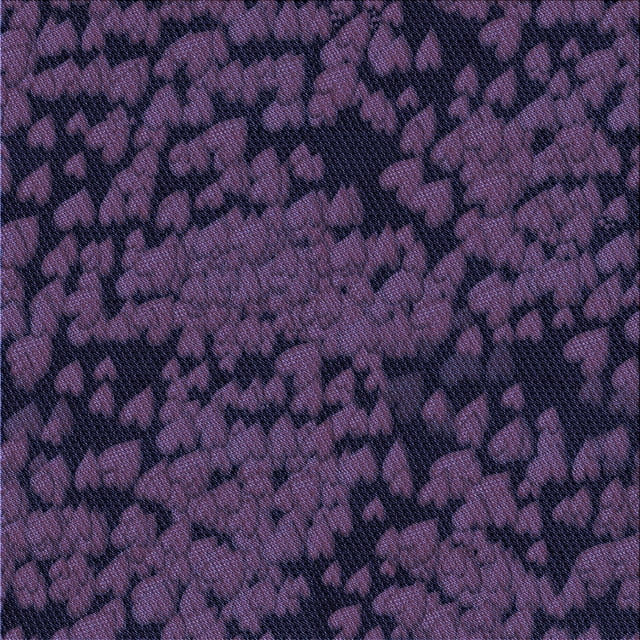 Ahgly Tapis d'Intérieur Lavable en Machine Carré Transitionnel Violet Profond, 5 Pieds Carré