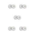 thumbnail image 1 of Redempat Headphones Replacement Ear Pads Easy To Durable And Soft Replacement Parts Unisex Breathable white 5Set, 1 of 6