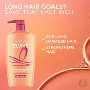 LOreal Paris Elvive Dream Lengths Restoring Shampoo, Pump, 28 fl oz