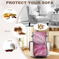 thumbnail image 5 of TSOVTHRID Pink Gold Marble Texture Print Recliner Comfy Sofa Slipcover Sofa Cover Non-Slip Furniture Protector Couch Soft with Elastic Strap, Reclining Cover for Recliner Chair, 5 of 7