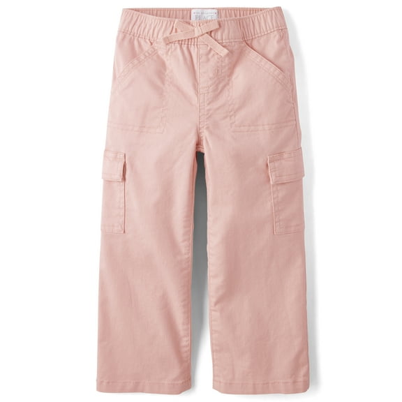 The Children's Place Toddler Girls Baggy Fit Cargo Pant, Sizes 6M-5T
