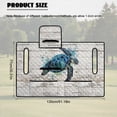 thumbnail image 7 of SEANATIVE Golf Cart Seat Covers for 2 Person Seats, Suitable for Yamaha, EZGO, Club Cars, Comfortable Lightweight Club Car Seat Cover Protector, Watercolor Sea Turtle Wood Grain White, 7 of 7