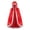 Hot Pink, variant on siminsem Red Hooded Cloak Cape Cosplay Halloween Stage Lace Trim Shawl - Velvet Full Length Adult Women Vampire Red Riding Hood Party Dress Up Cape, Hot Pink,80