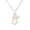 Blanc, variante sur Hearth & Gear Collier Mignon en Alliage avec Carotte et Lapin Blanc, Style Collège, Petit Pendentif pour Couple, Bijoux, Chaîne pour Femmes