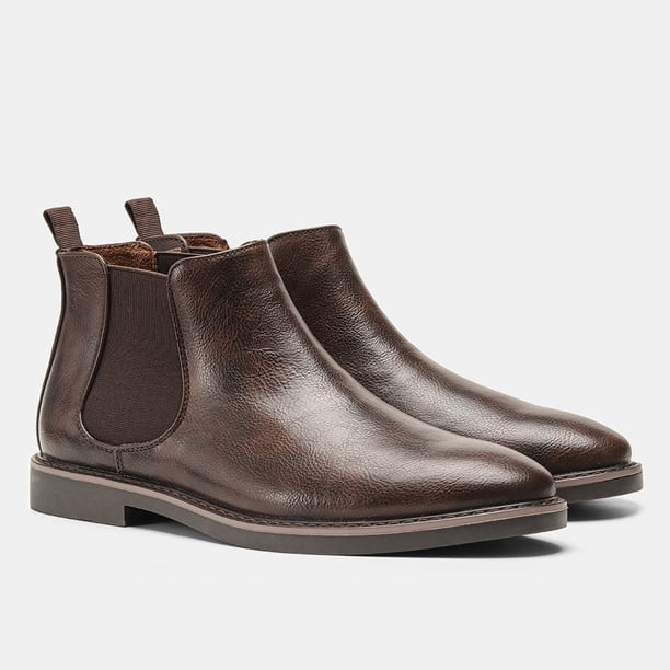 Botas Chelsea para hombre, botines de marca Retro, cómodos, a la moda, 40 a 46