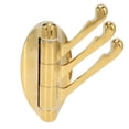 thumbnail image 2 of Clothes Hook, Coat Hook 180 Degrees Of Rotation Exquisite Appearance  For Family For Living Room For Bathroom Gold, 2 of 8