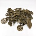 thumbnail image 2 of Coofit 1 Pack Jewelry Pendant DIY Retro Metal Assorted Bracelet Charm Jewelry Finding, 2 of 3