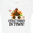 thumbnail image 4 of Inktastic Thanksgiving Cutest Turkey in Town Boys or Girls Baby Bodysuit, 4 of 5