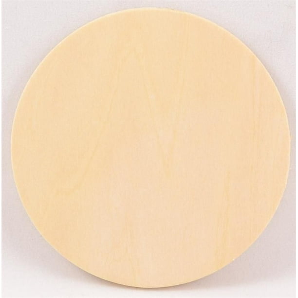 1 Pc, 6 X 3/4 Inch Plywood CirclesThick