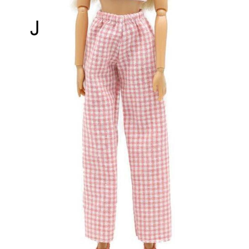 Fashion Outfits for barbie Doll Clothes Set Short Trousers Jeans