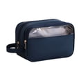 thumbnail image 2 of Travel Toiletry Bag for Men and Women, Waterproof Hanging Wash Bag with Large Capacity, Lightweight Portable Makeup and Shaving Organizer for Business Trips and Travel, 2 of 6