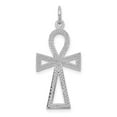 thumbnail image 2 of Auriga Fine Jewelry 14K White Gold INRI Crucifix Cross Pendant for Women, 2 of 6