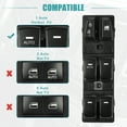thumbnail image 4 of Unique Bargains Auto Front Left Driver Side Master Power Window Switch para Hyundai Sonata 2011 2012 2013 2014 Black, 4 of 9