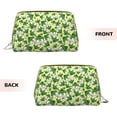 thumbnail image 3 of Naloa Cartoon Frogs Leather Makeup Bag for Purse Travel, Portable Small Cosmetic Organizer for Women and Girls, Make up Bag with Zipper, 3 of 8