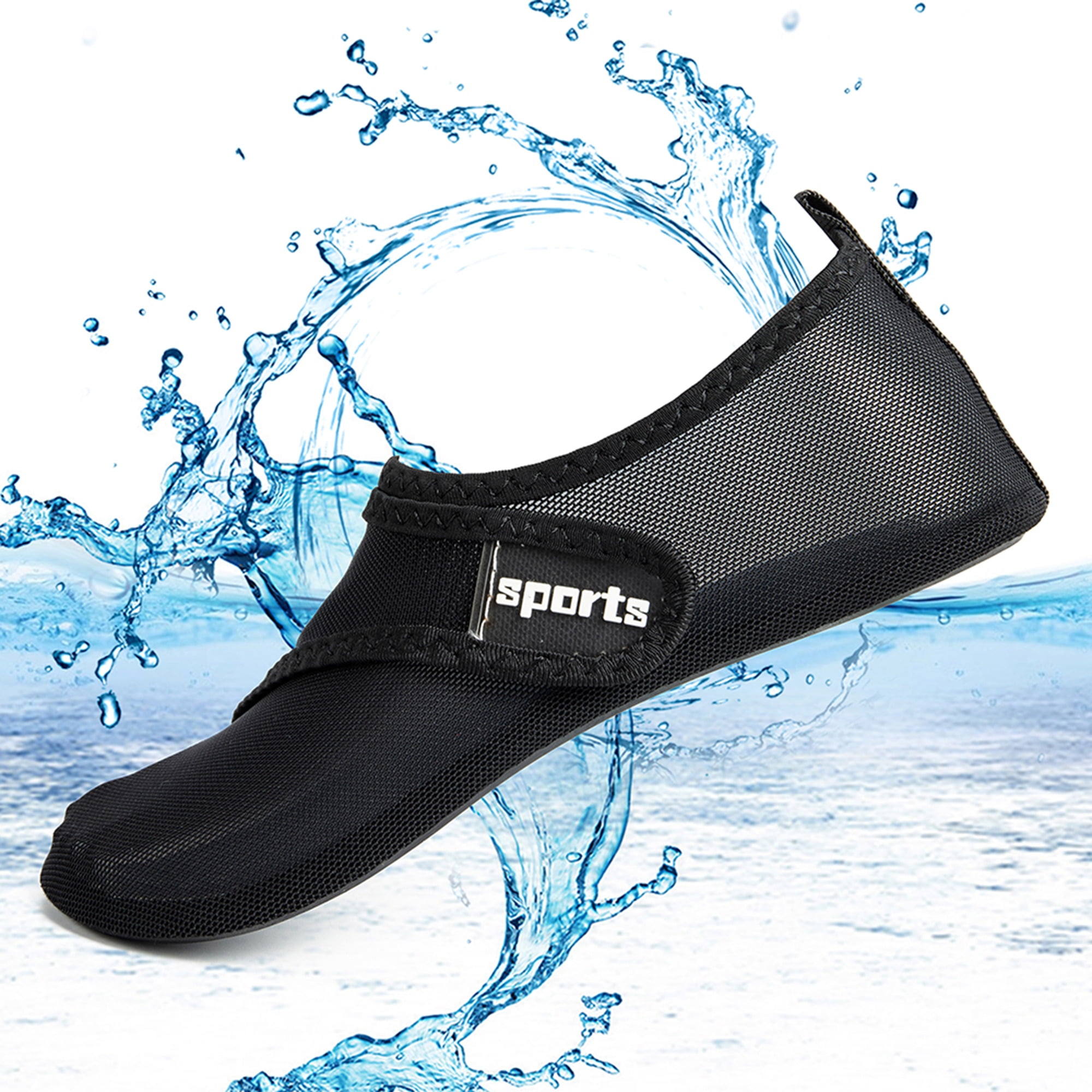 Mens Womens Aqua Socks Quick-Dry Pool Yoga Beach Swim Diving Shoes Non Slip Sock 