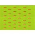 thumbnail image 1 of Ahgly Company Machine Washable Indoor Rectangle Transitional Pistachio Green Area Rugs, 2' x 3', 1 of 7