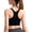 Black, variant on High-Strength Shockproof Sports Bra for Women Quick-Dry Moisture-Wicking Ribbed Fitness Training Top Lulu Effortless Chic Yoga Vest,White,8(L)
