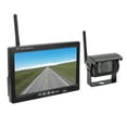 Vehicle Backup Camera System 7in Display Monitor IR Night Vision IP68