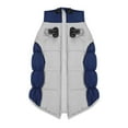 thumbnail image 3 of High Collar Pet Clothes Reflective Dog Winter Coat High Collar Snow Protection Adjustable Neck Zipper, 3 of 6
