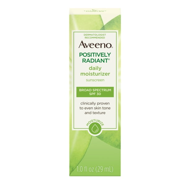 Aveeno Positively Radiant Facial Moisturizer with Total Soy Complex