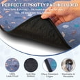 thumbnail image 5 of PureWags 38'' x 38'' x 14'' Pet Whelping Box Kit with Built-in Floor and Reusable Potty Pad, Puppy Playpen for Small to Medium Breeds, Non-Toxic PP Material for Newborn Safety, 5 of 9
