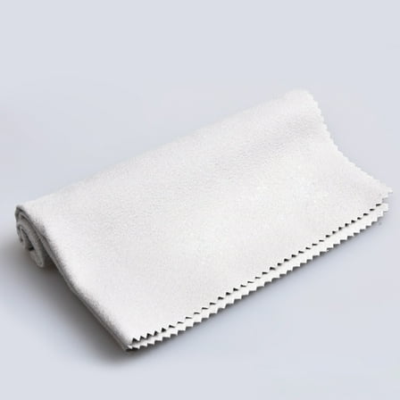 WHAMVOX  4 PCS White Microfiber Cleaning Cloths Wipe Delicate Surface Watch