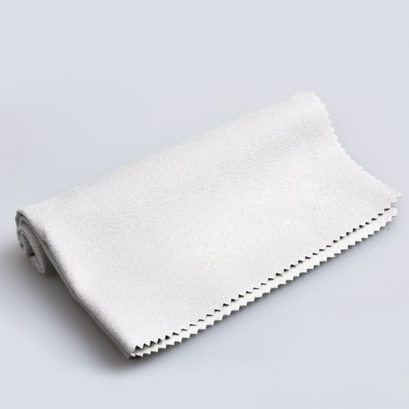 WHAMVOX  4 PCS White Microfiber Cleaning Cloths Wipe Delicate Surface Watch