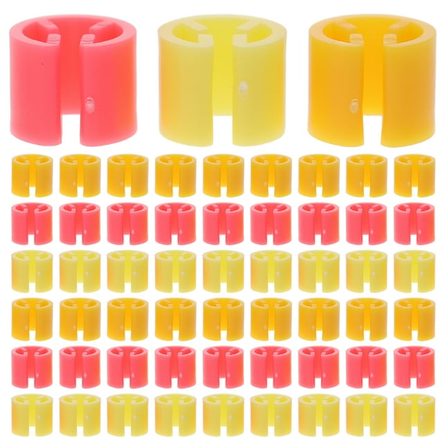 300pcs Practical Number Label Blank Clothing Hanger Round Button Clothes Size Circle