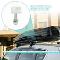 thumbnail image 4 of 6pcs  Roof Rack T Shaped Bolt Rooftop T Shaped Slots T Shaped Track Bolts W/ Nuts Washers Bike Rack Cross Bar Adapter, 4 of 6