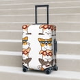 thumbnail image 6 of Susaid Corgi Dog2 Print Elastic Washable Suitcase Cover with Hidden Zipper, Fits 18-32 Inch Luggage for Protection During Travel-Small, 6 of 7