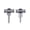 Silver, variant on Barrel Guitar String Guides String Retainers Trees with Short and Tall Spacers for Most Electric Guitars, 2PCS, Gold