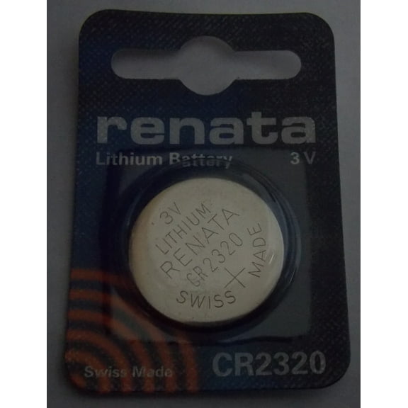 Renata CR2320 3V Lithium Coin Battery - 100 Pack    FREE SHIPPING