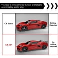 thumbnail image 3 of ELITEWILL Rear High Wing Spoiler Fit for 20-UP Corvette C8 Models Carbon Flash Painted ABS, 3 of 9