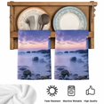 thumbnail image 5 of Coastal Kitchen Towels Set of 3, Summer Beach Ocean Nautical Absorbent Dish Towels for Kitchen, Microfiber Hand Towel, Quick Drying Tea Towel for Cleaning Decorative Dishcloths, 5 of 7