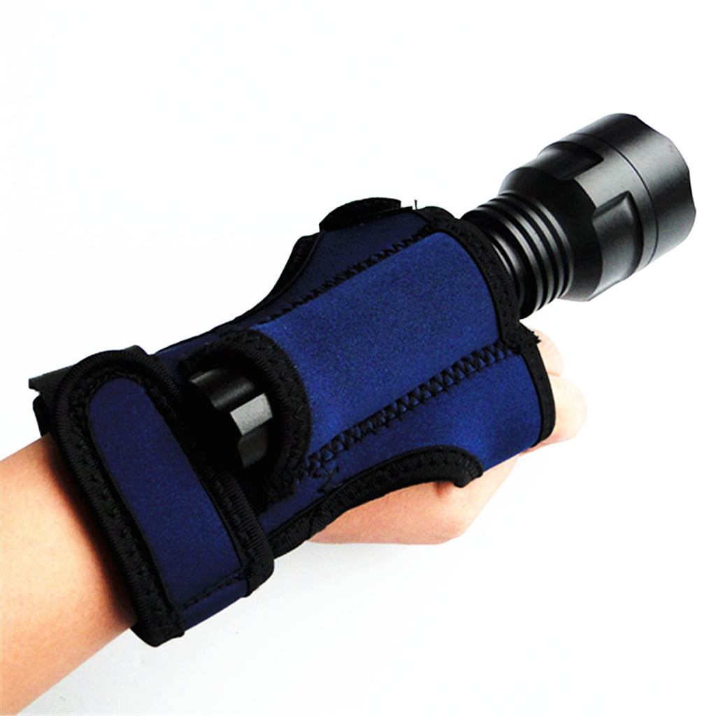 Outdoor Scuba Diving Torch Taschenlampenhalter Soft Hand Arm Mount 