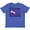 Retro Heather Royal, variant on Inktastic Pancreatic Cancer Bravest Hero I Ever Knew 1 Youth T-Shirt