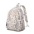 thumbnail image 2 of Cute Cartoon Dog Backpack for School,Cute School Bag,Schoolbag with Adjustable Shoulder Straps & Padded Back,13.4"x11"x4.7", 2 of 6