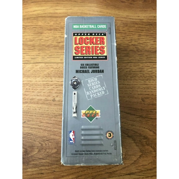 1991-92 Upper Deck NBA Basketball partial card set in Michael Jordan Locker Series box
