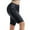 Black, variant on XIYON Leggings For Women Ladies Tight Fitting Fashionable Slim High Waist Elastic Imitation Denim Leggings Shorts Fashion