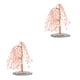thumbnail image 4 of Inteprter Exquisita decoración de árbol: buenos deseos y significativo adorno para el hogar o la oficina, árbol seguro, escritorio, color rosa Rosa 2Conjunto, 4 of 6