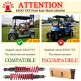 thumbnail image 3 of 10L0L Heavy Duty Coil Golf Cart Shock Absorbers for EZGO TXT / Medalist 1994-up, Replaces Part 70928-G01 70630-G01, 2pcs, 3 of 10
