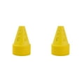 thumbnail image 3 of Decodeary 10 Pcs/Ensemble Pile de Patinage à Roulettes Robuste et Résistante aux Intempéries pour Activités Intérieures/extérieures Durable Jaune 2Ensemble, 3 of 6