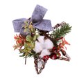 thumbnail image 1 of Kearding Mini cinta de Navidad DIY, guirnalda de estrellas de cinco puntas, adornos para árboles de Navidad, tiras de oropel de caña, suministros para Kits de decoración para fiestas Kearding HA070761-00, 1 of 6