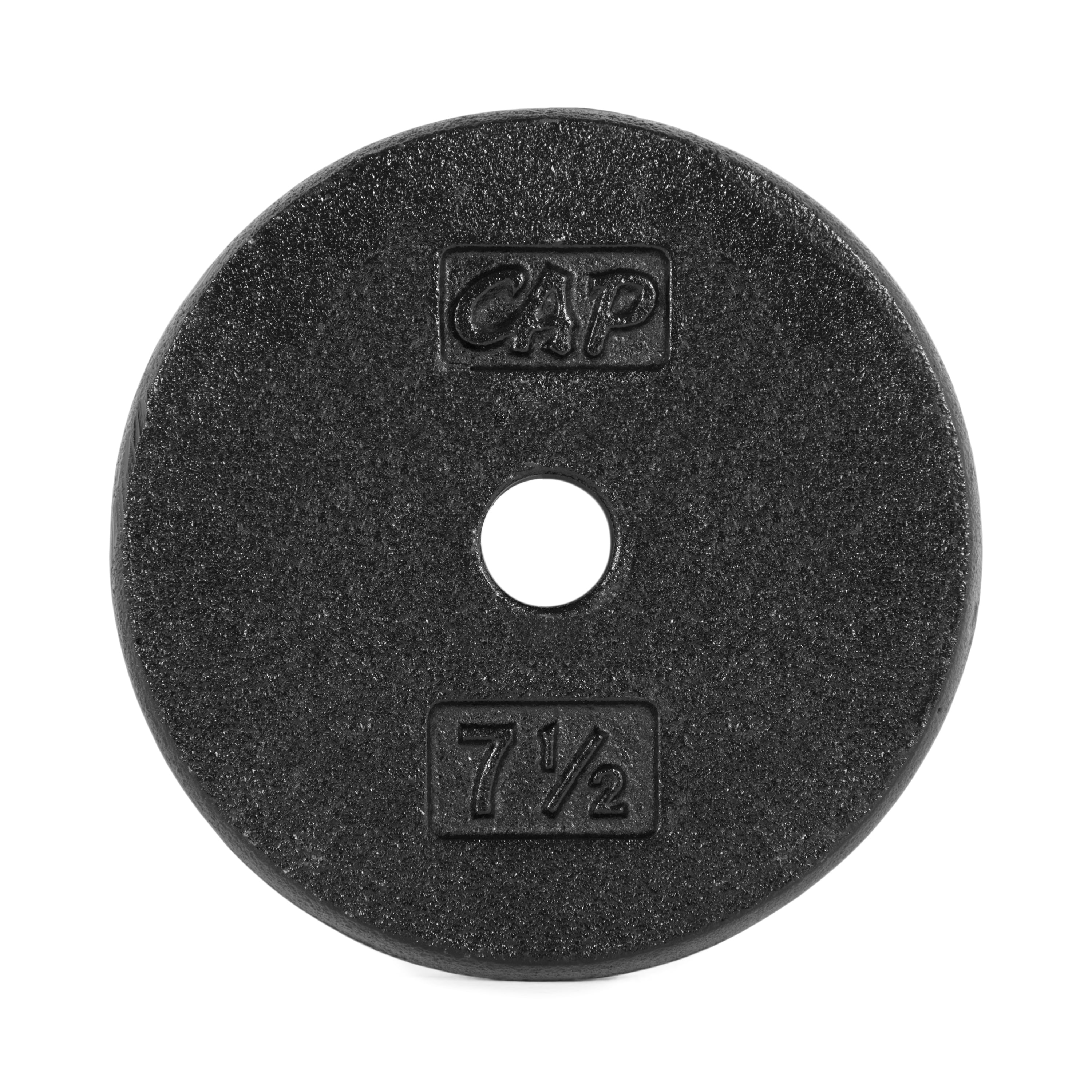 Cap 25 lb Pound Barbell Weight Plates PAIR Fits 1" Bar 50 lbs Total BRAND NEW 