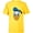 Yellow, variant on Disney Donald Duck Three Caballeros Trip Matching Big Face - Short Sleeve T-Shirt for Kids - Customized-White
