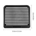 thumbnail image 5 of Tizuqe 2x/set Air Fryer Grill Pan Nonstick Baking Replacement Tray Square Oven Pan Square Grill Plate Cooking Tray Rack Kitchen, 5 of 6
