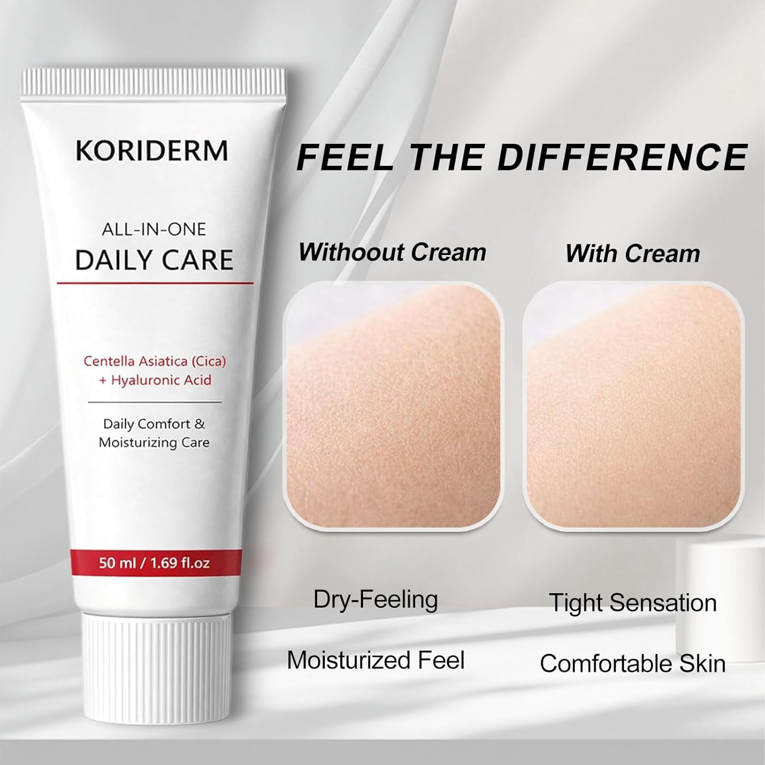 Koriderm Time Reversal Cream — Deeply hydrates and nourishes the skin; suitable for day and night use.