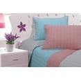 thumbnail image 3 of Superior 200 Thread Count Cotton Quilt Set, Twin, Light Blue, 3 of 5